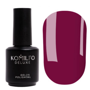 Gel polish Komilfo Deluxe Series D092 (dark fuchsia, enamel), 15 ml