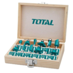 Total TACSR1121 8MM Router Bit Set 12Pcs