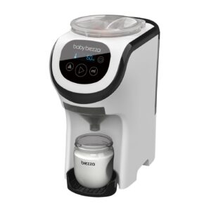 Baby Brezza Formula Pro Mini Baby Formula Mixer Machine Fits Small Spaces and is Portable for Travel– Bottle Makers Makes The Perfect Bottle for Your Infant On The Go, White