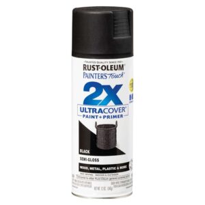 Black Semi-Gloss Spray Paint Rust-Oleum | FEPY